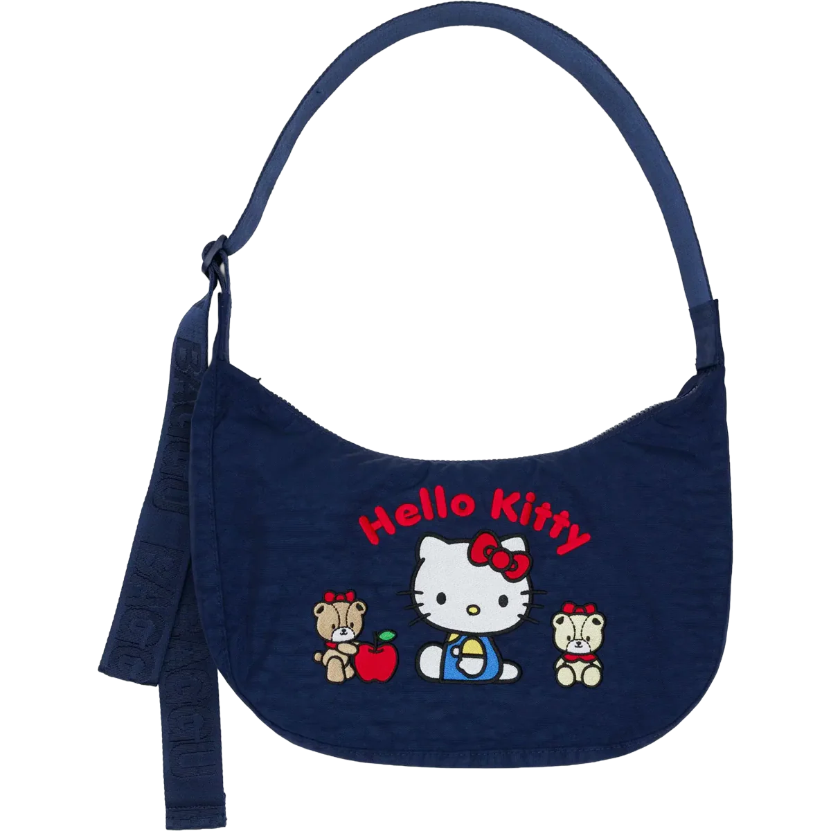 Hello Kitty Medium Nylon Crescent Bag