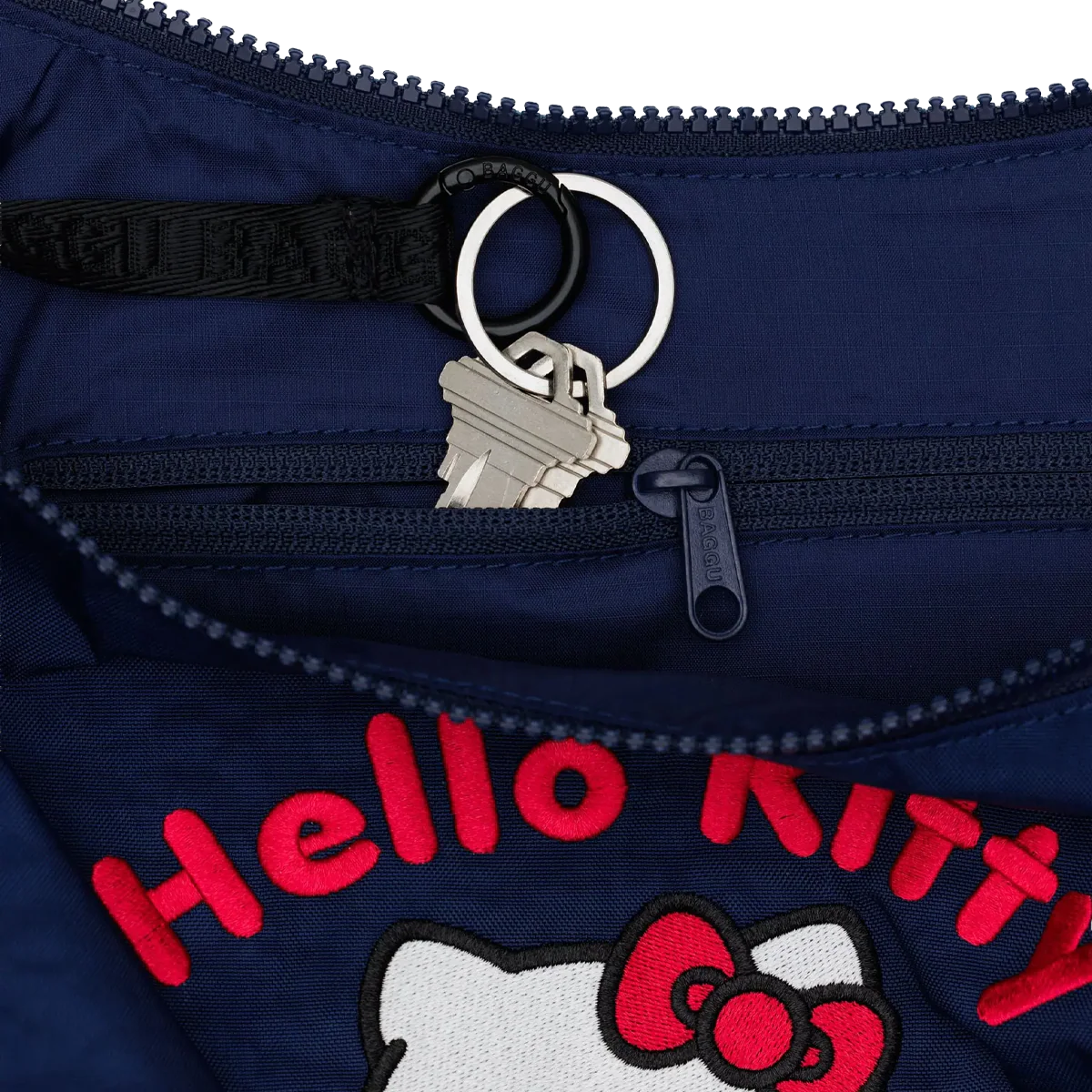 Hello Kitty Medium Nylon Crescent Bag - Image 6