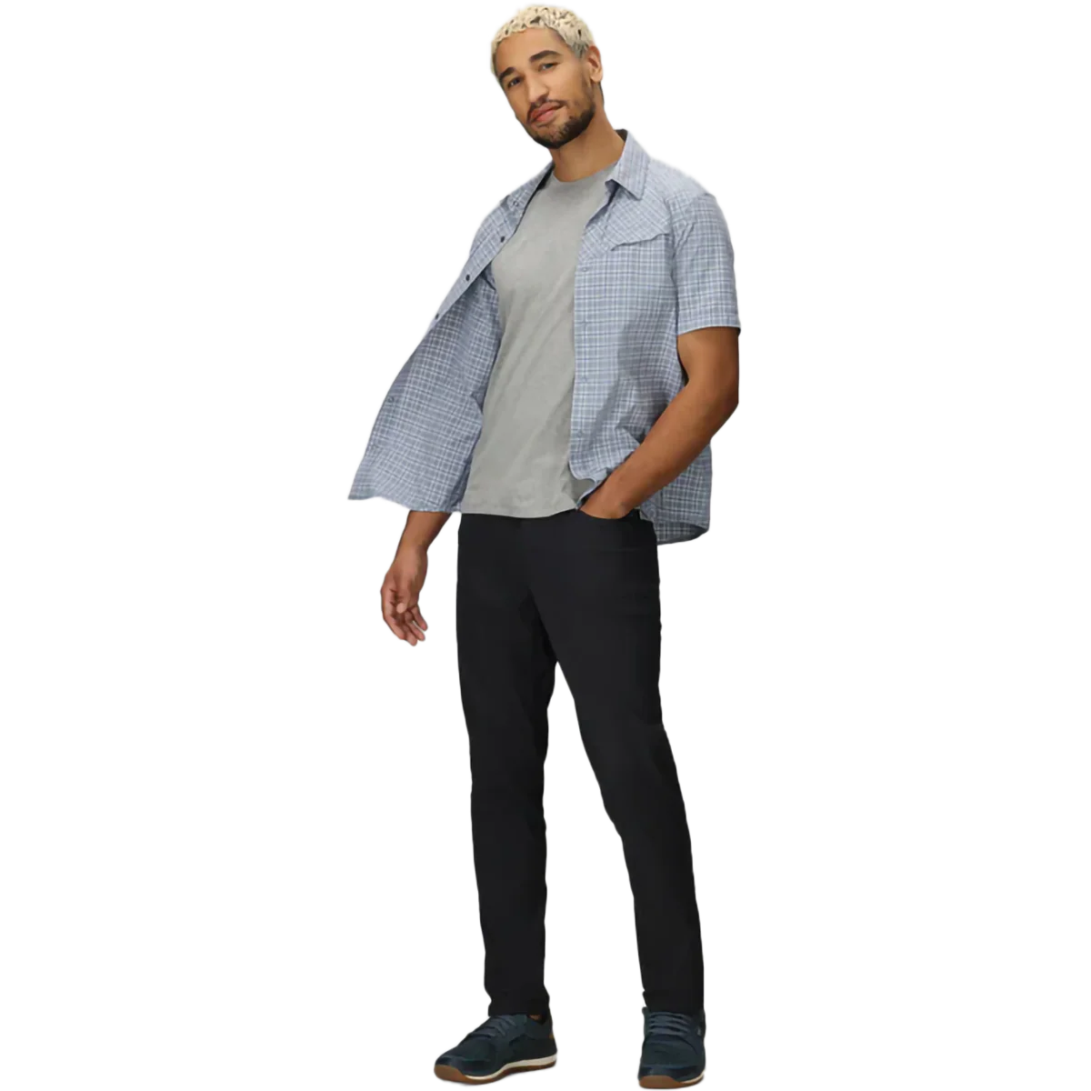 Men's Astroman Short Sleeve Sun Shirt - Image 6