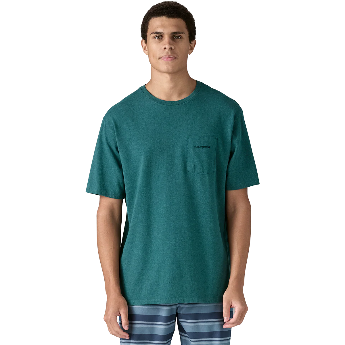 Men's Boardshort Logo Pocket Responsibili-Tee - Image 4