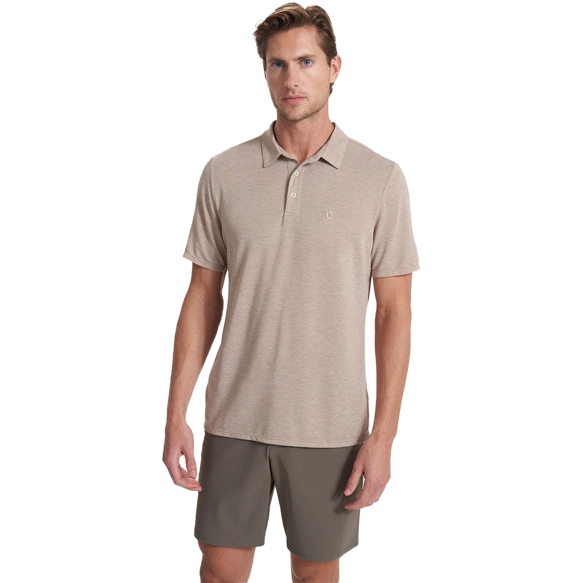 Men's Knit Twill Polo - Image 2