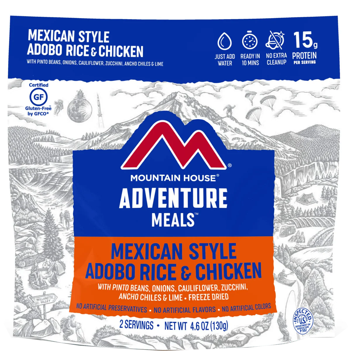Mexican Style Adobo Rice Chicken (2 Servings)