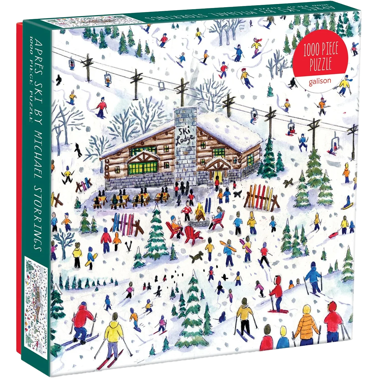 Michael Storrings Apres Ski 1000 Piece Puzzle