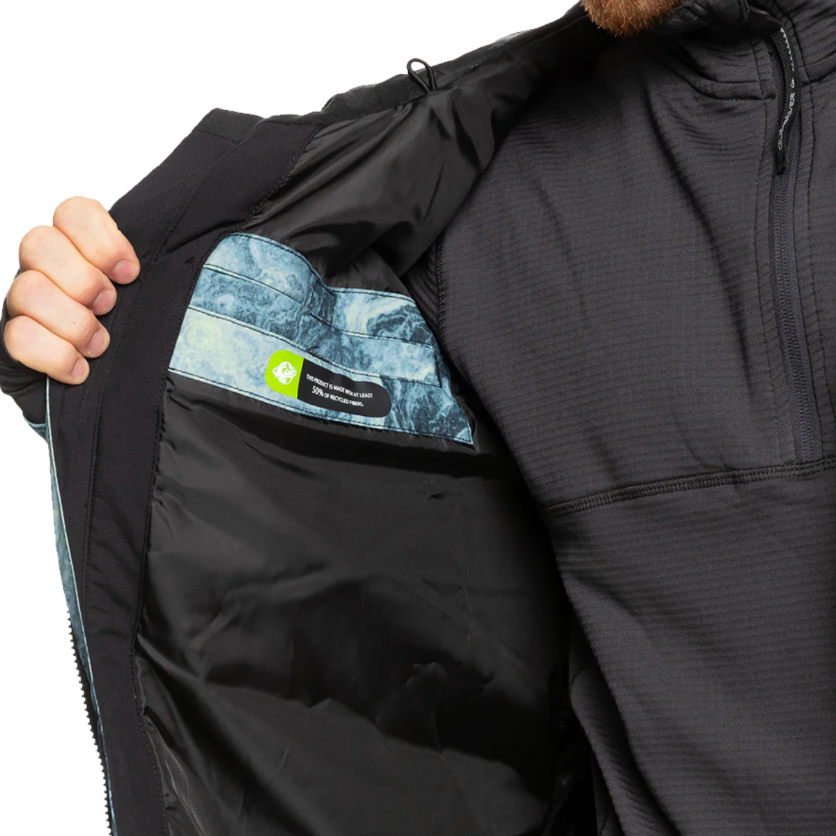Men's Mission Print Insulated Jacket - Image 7