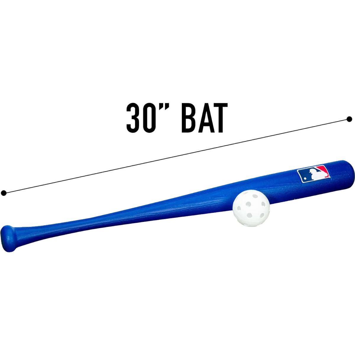 MLB 30" Kids Plastic Bat/Ball Set - Image 4