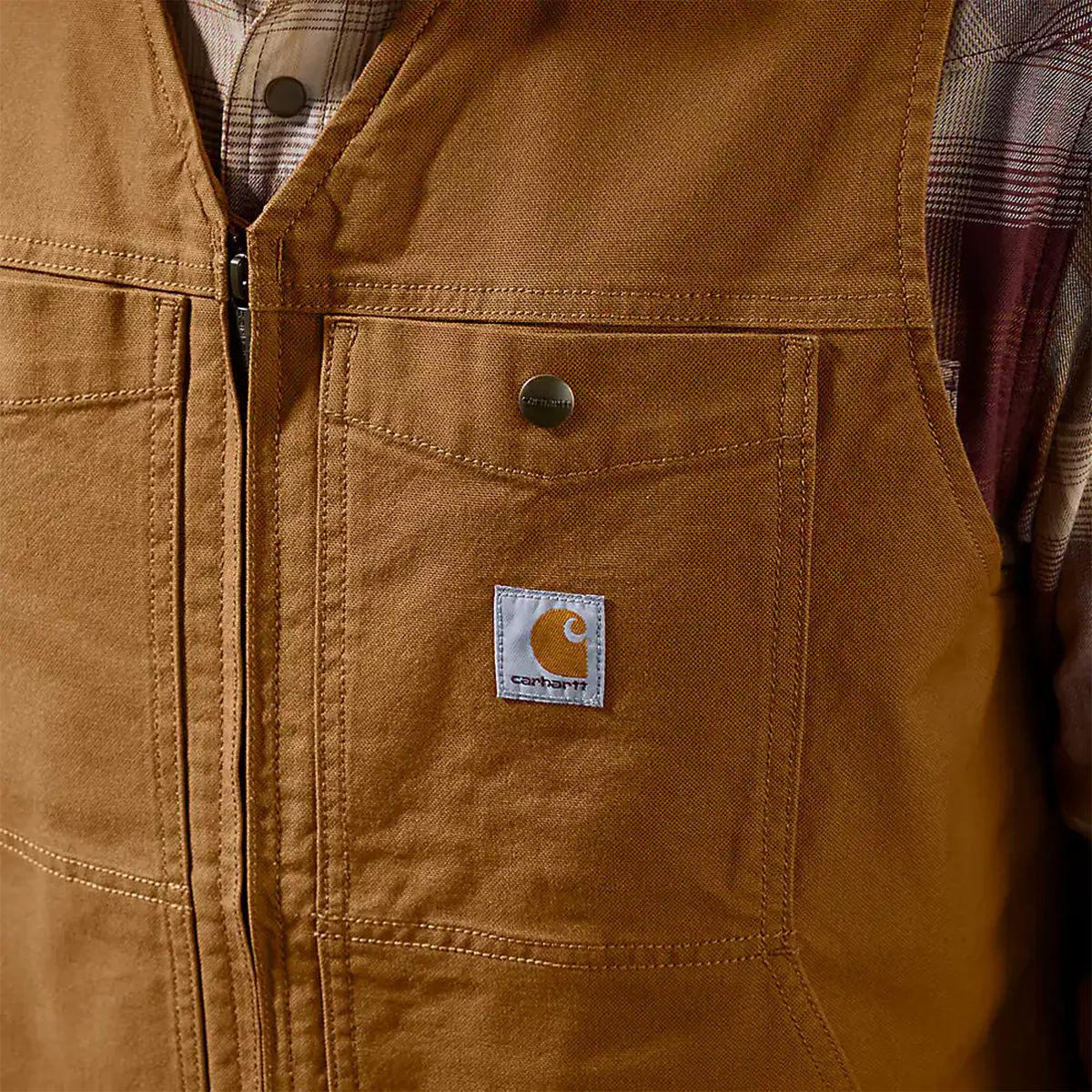Men's Montana Relaxed Fit Duck Vest - Image 3