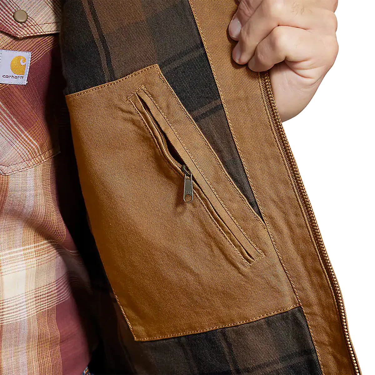 Men's Montana Relaxed Fit Duck Vest - Image 5