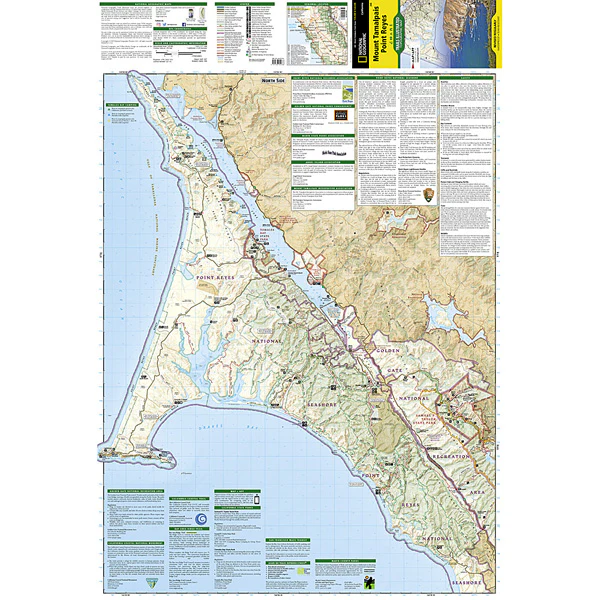 Mount Tamalpais, Point Reyes Map - Image 2