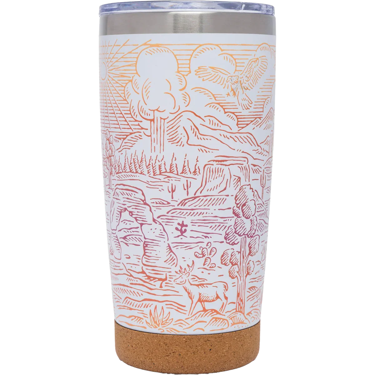 National Parks Iconic Ombre 20 oz Insulated Mug - Image 3
