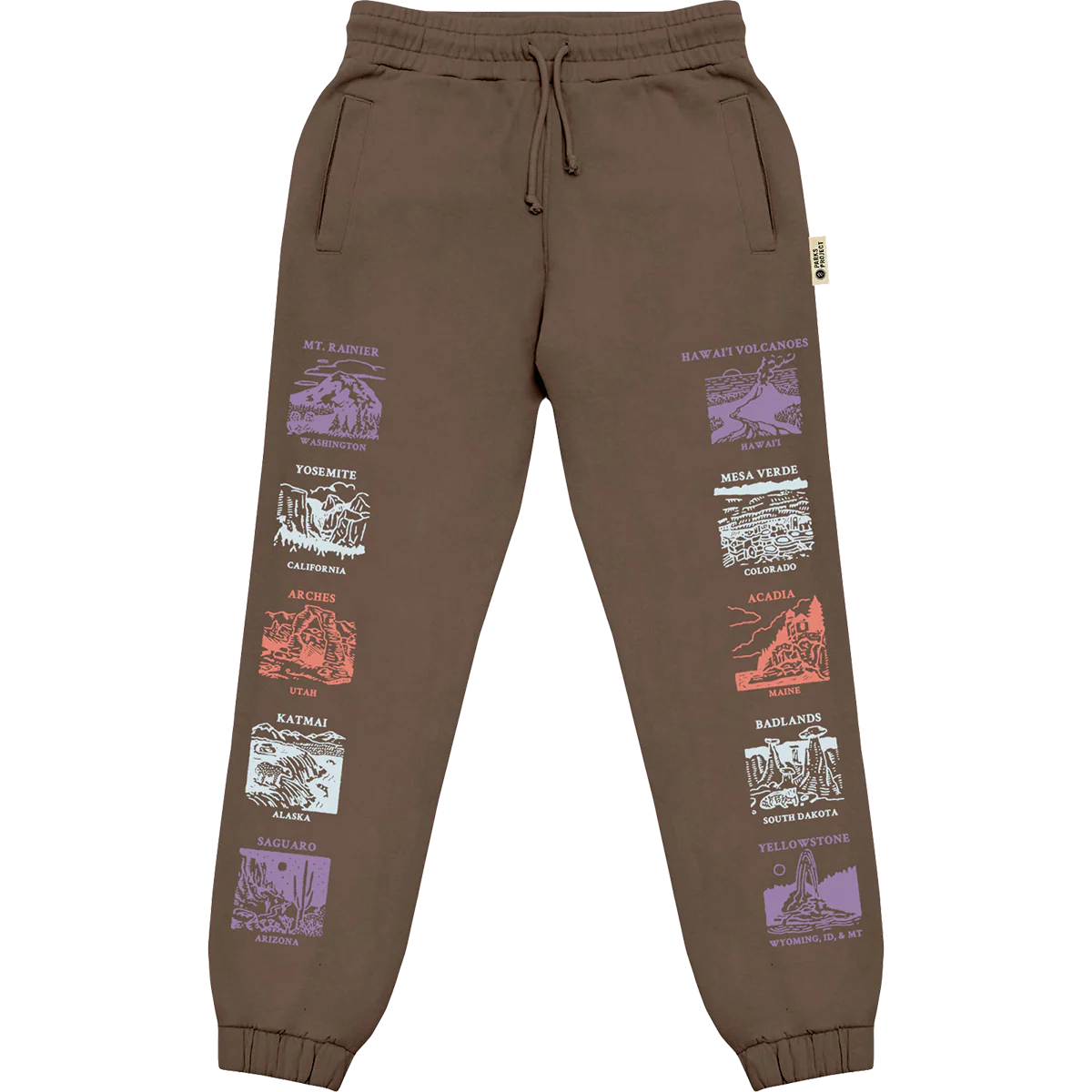 National Parks Pictograms Jogger