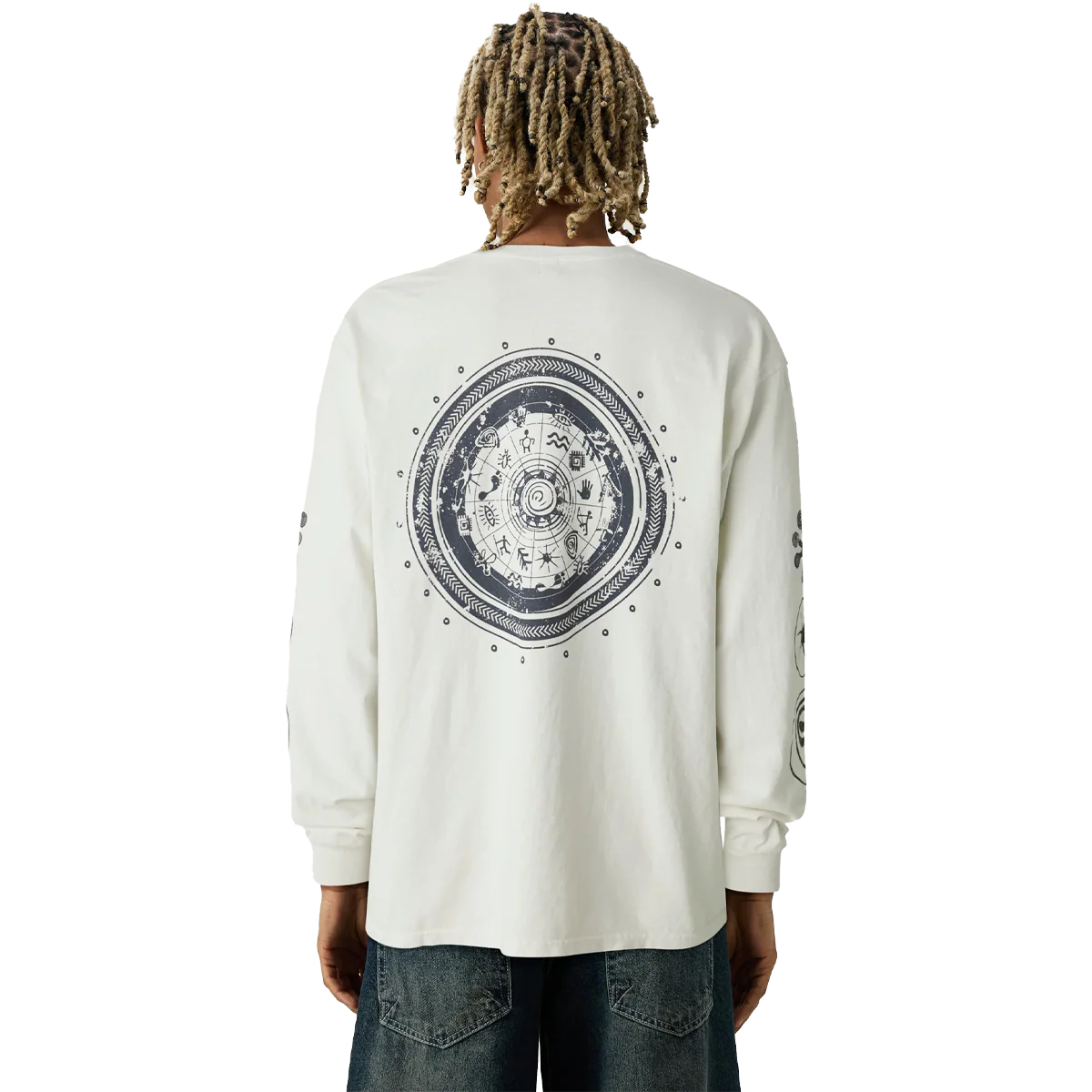 Men's Nature Drawing Long Sleeve - Image 3