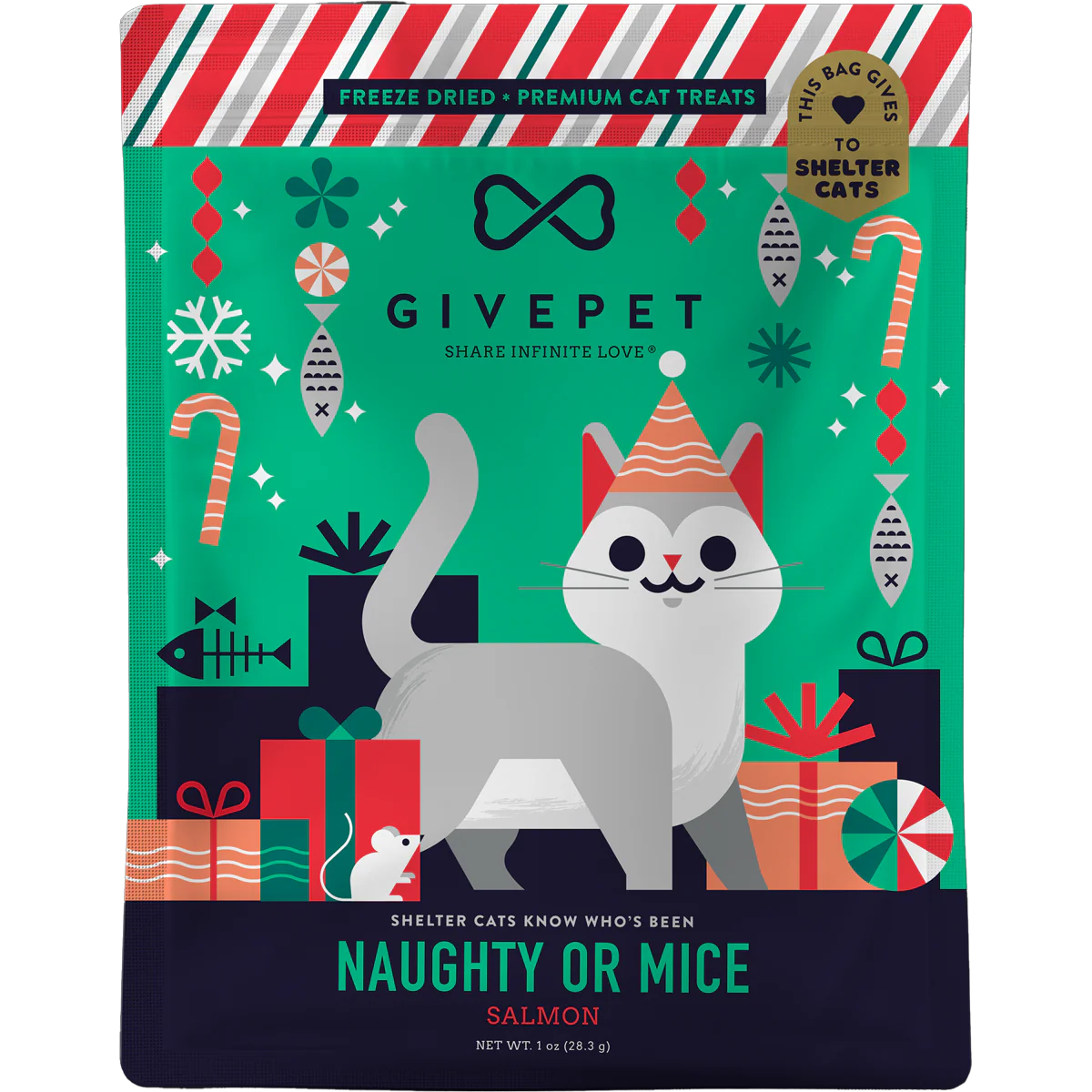 Naughty or Mice Freeze Dried Cat Treats