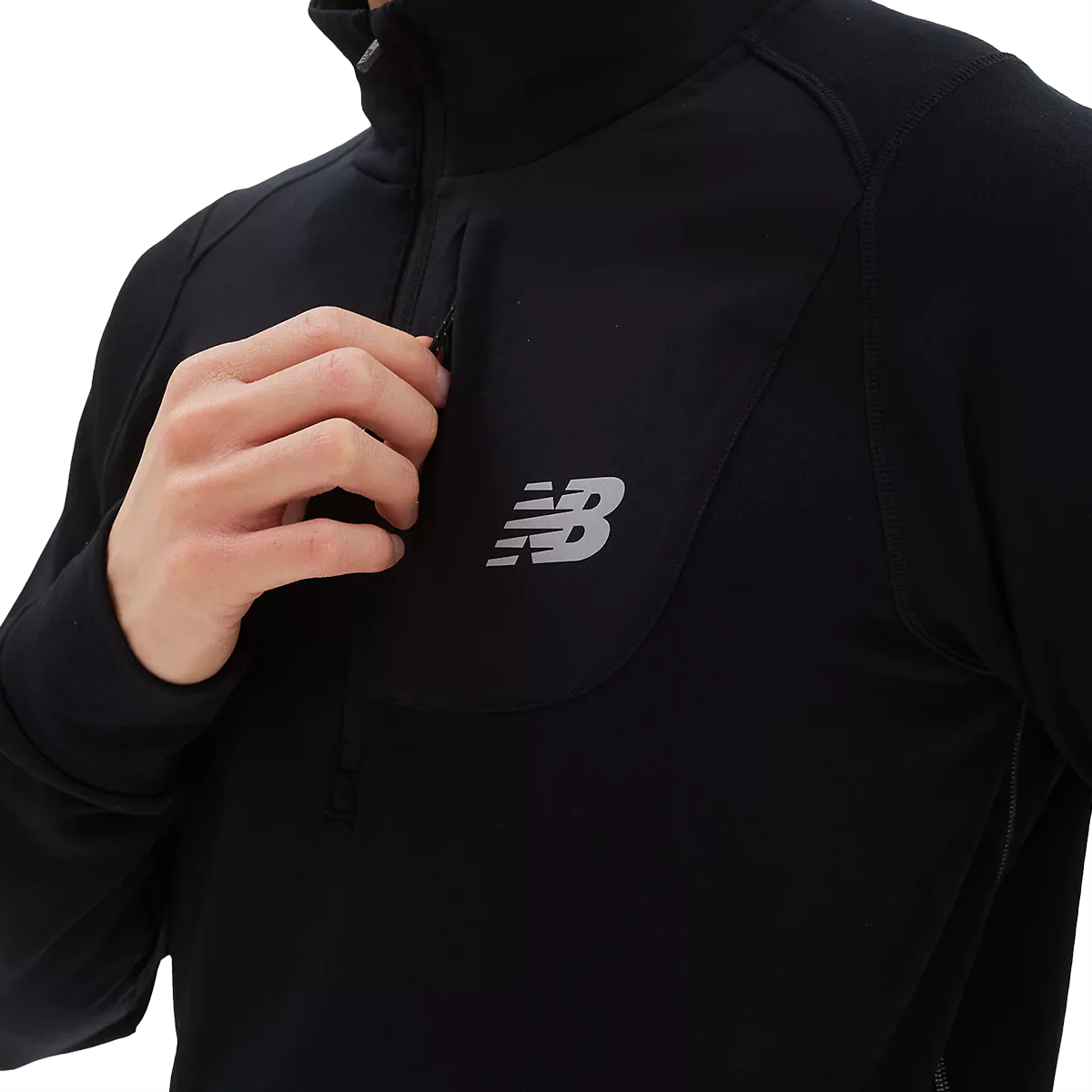 Men's NB Heat Grid 1/2 Zip - Image 7
