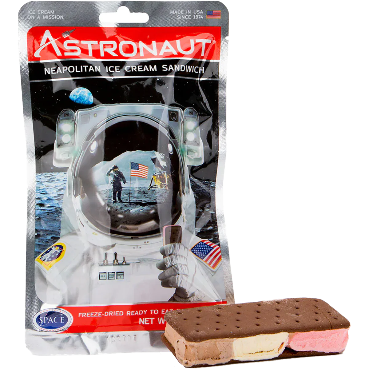 Neapolitan Ice Cream Sandwich (1 Serving) - Image 2