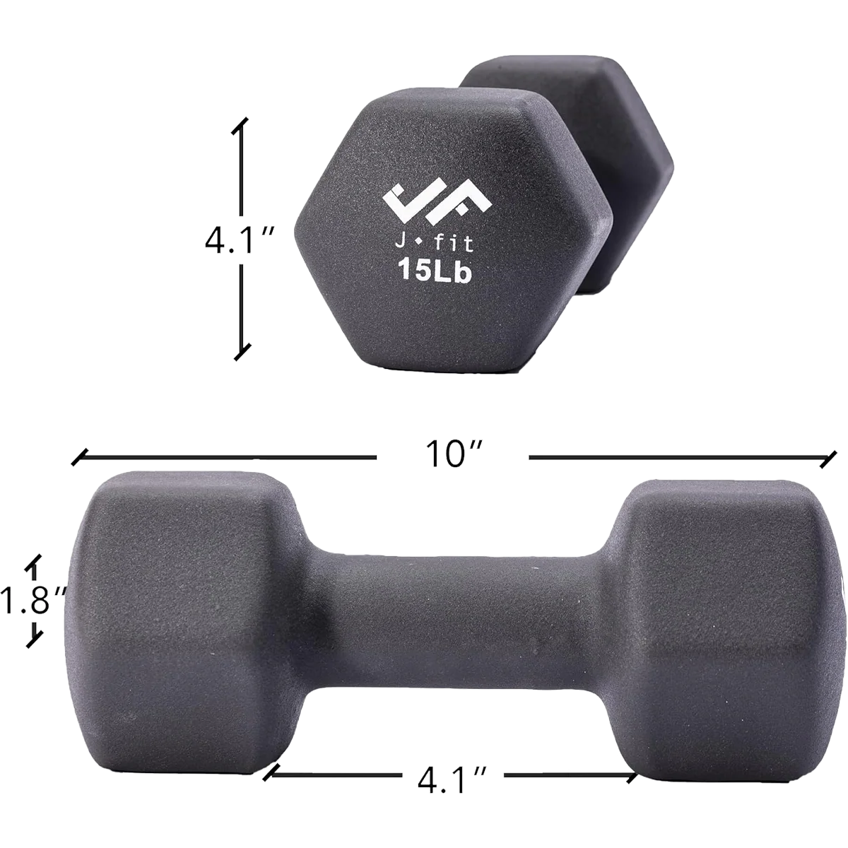 Neoprene Dumbbell 15 lb - Image 3