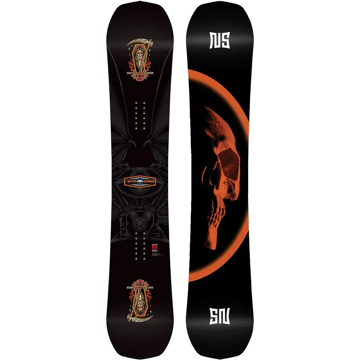 Never Summer Easy Rider Demo Snowboard Package - Image 2