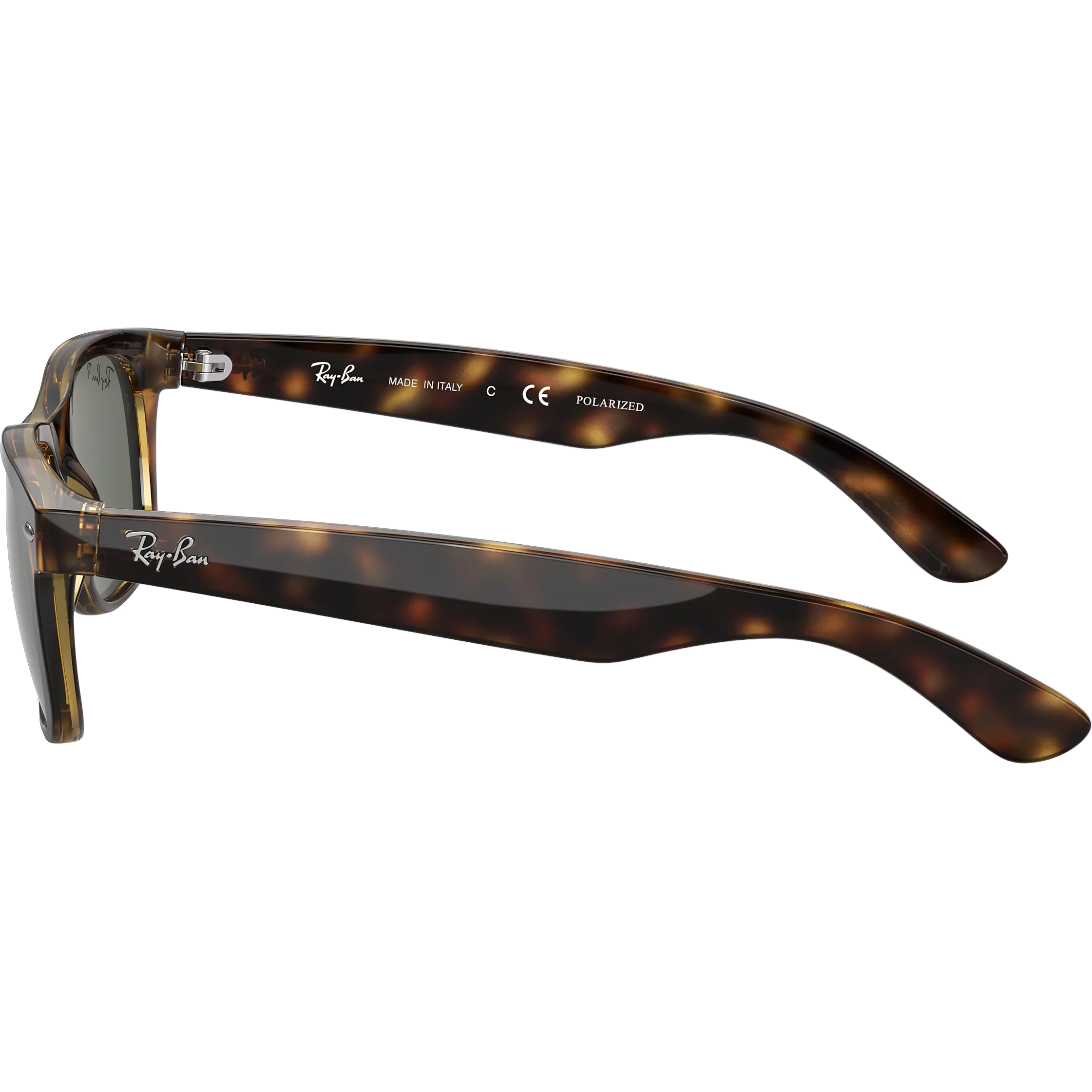 New Wayfarer M - Tortoise/Crystal Green Polarized - Image 3