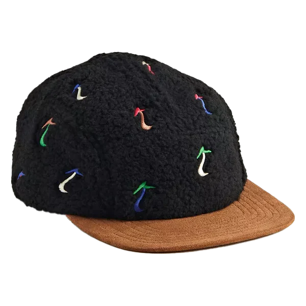 Night Shrooms 5-panel Sherpa Hat
