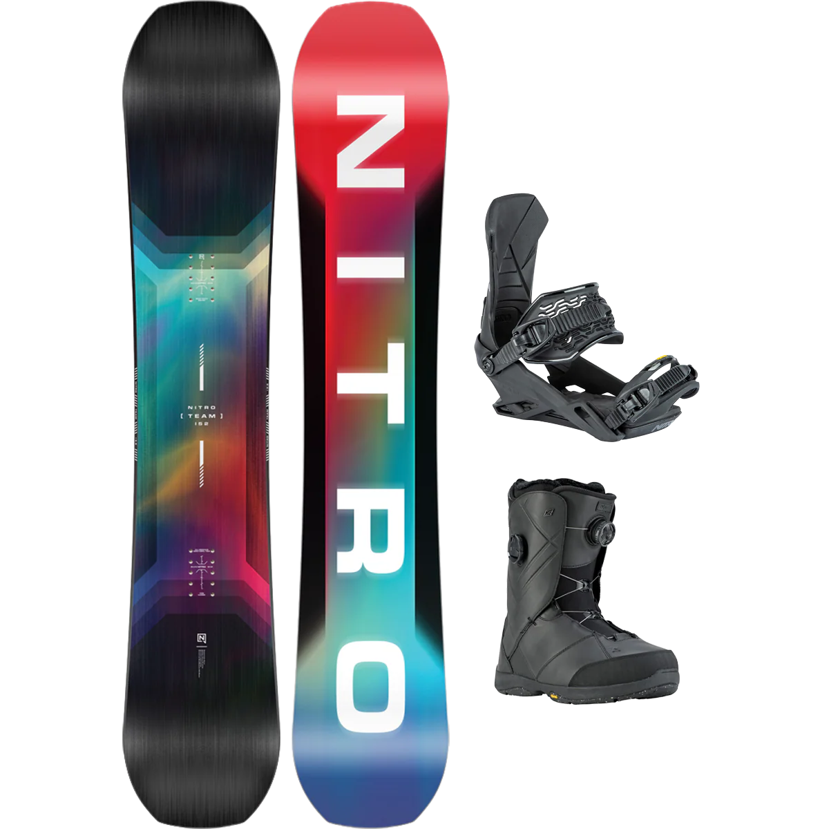 Nitro Team Demo Snowboard Package