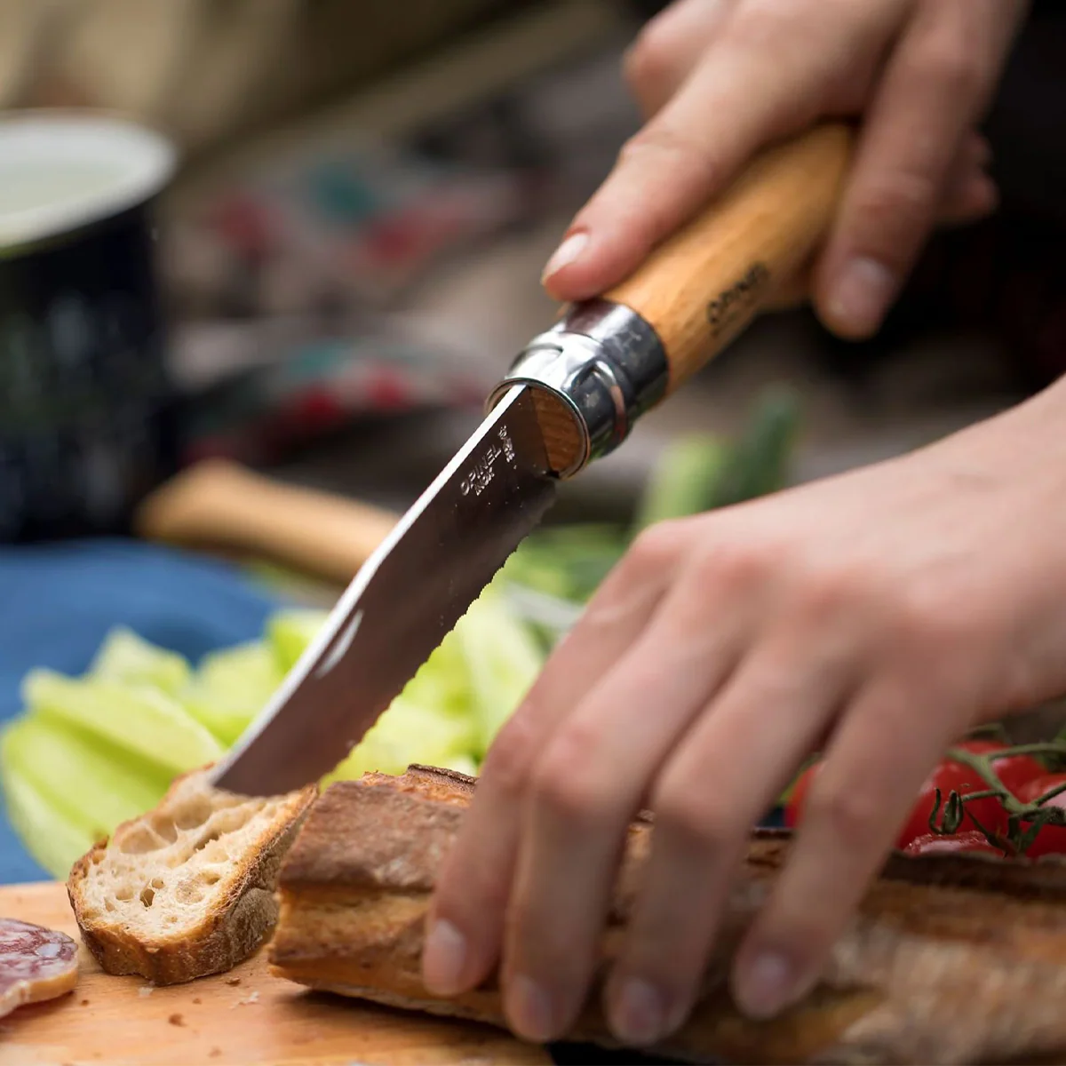 No.12 Serrated Folding Knife - Image 4