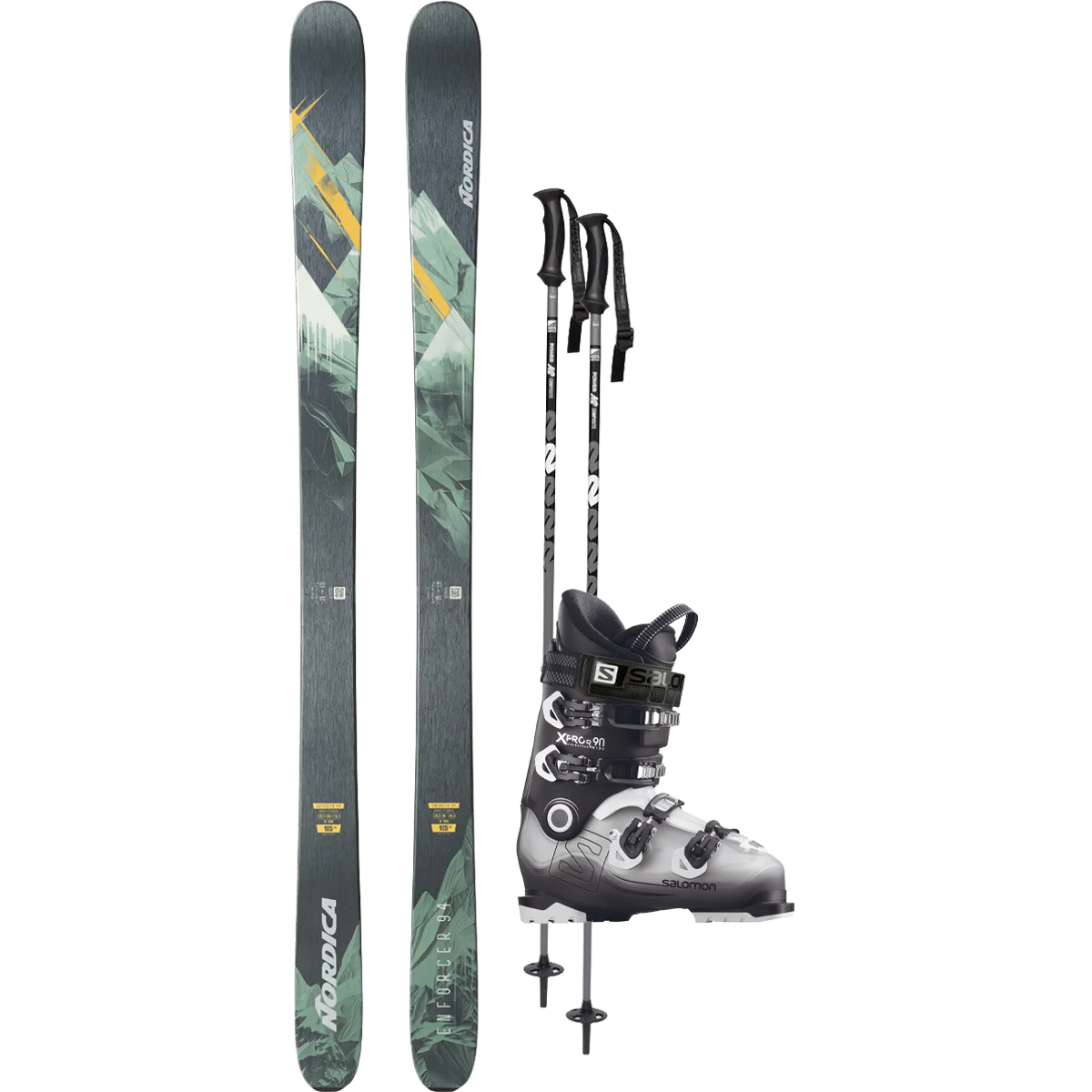 Nordica Enforcer 94 Demo Ski Package