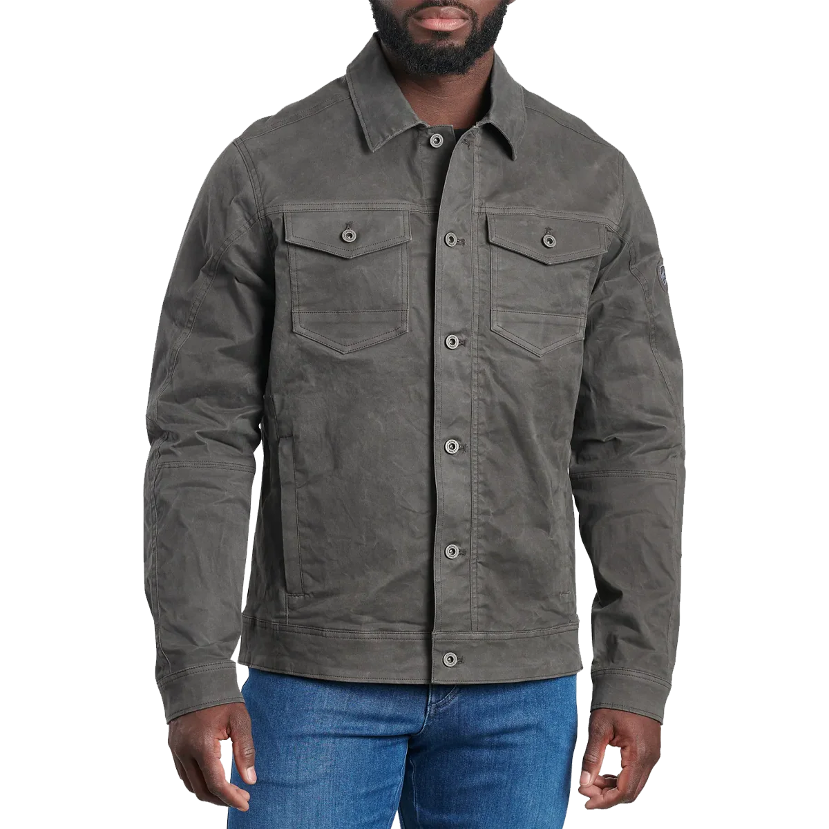 Men's Outlaw Waxed Jacket - Image 2