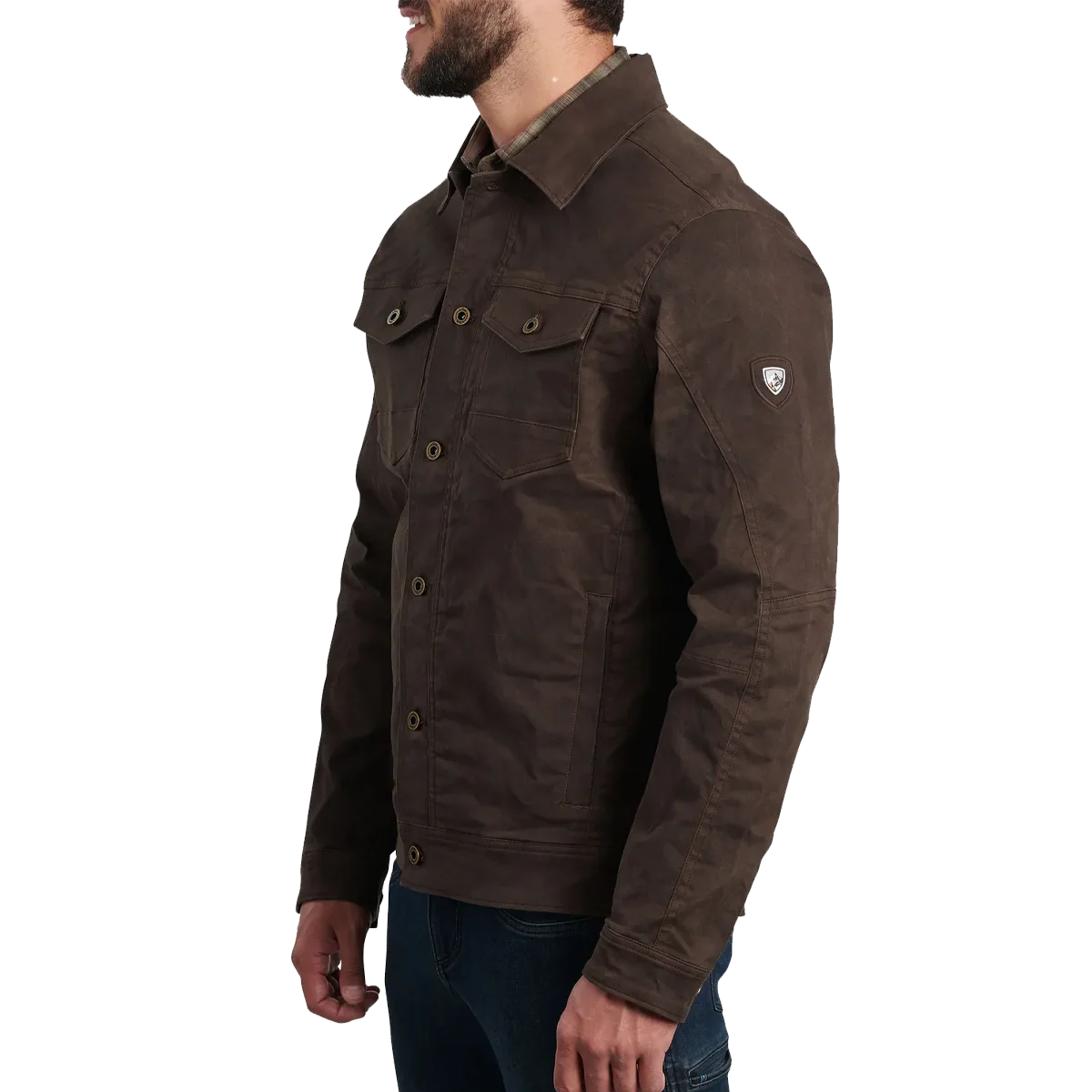 Men's Outlaw Waxed Jacket - Image 4