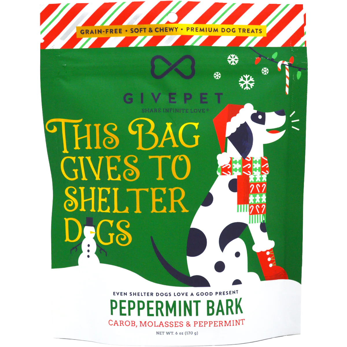 Peppermint Bark Soft Training Dog Treats