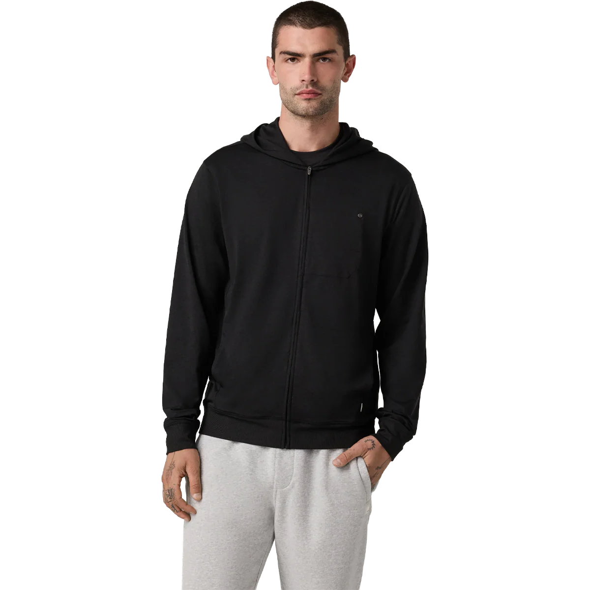 Men's Ponto Full Zip Hoodie - Image 3