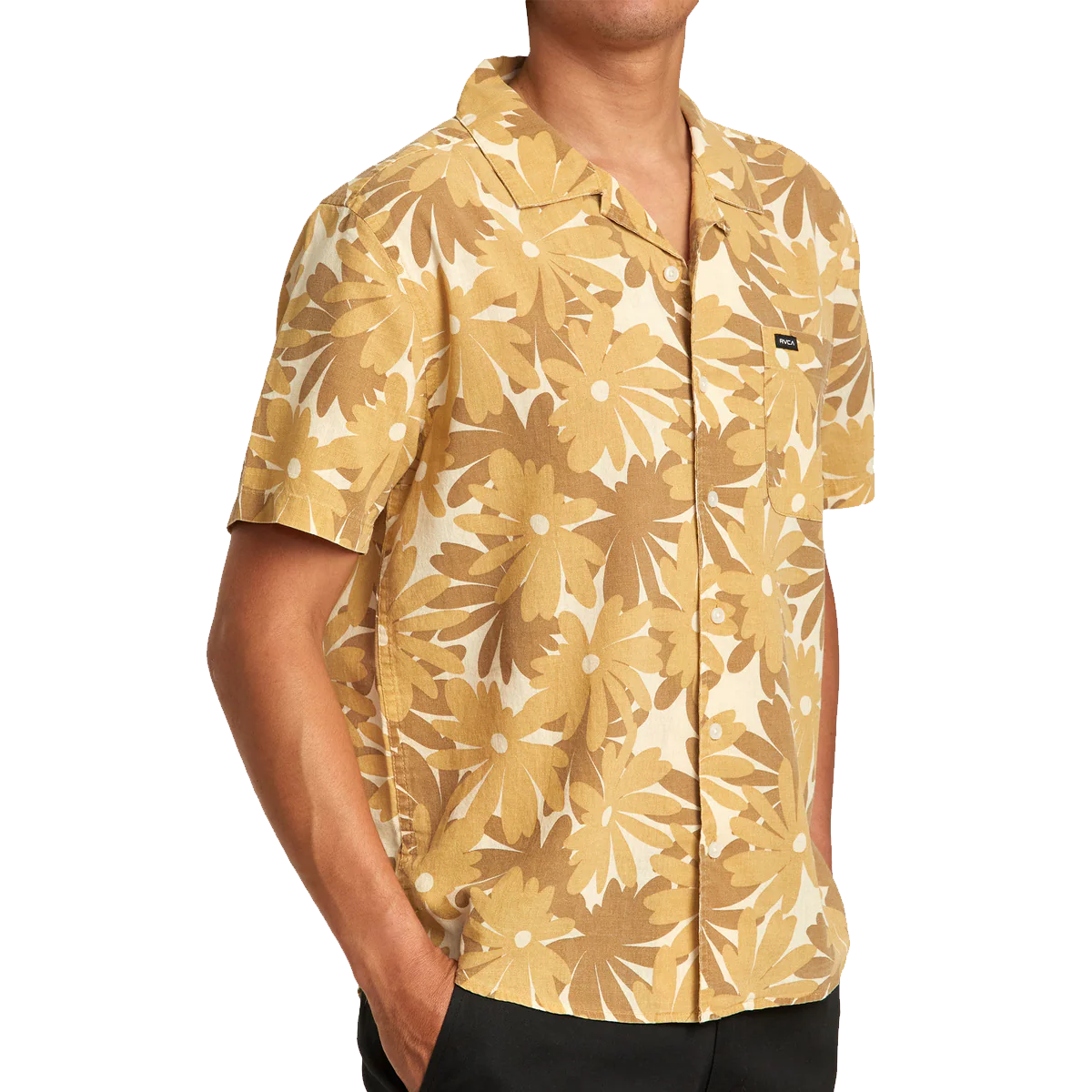 Men's Pop Floral Short Sleeve Shirt - Image 4