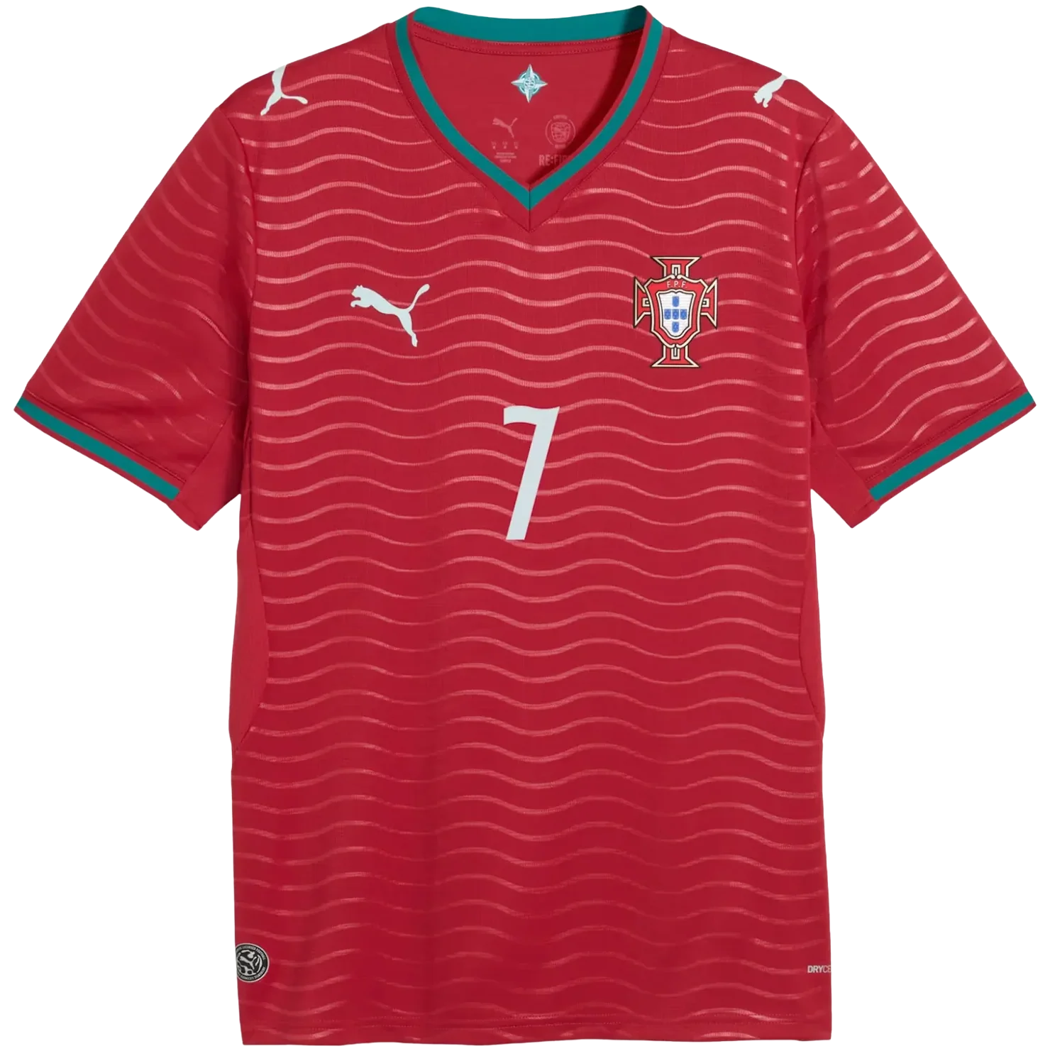 Portugal FPF Home Jersey Replica Player