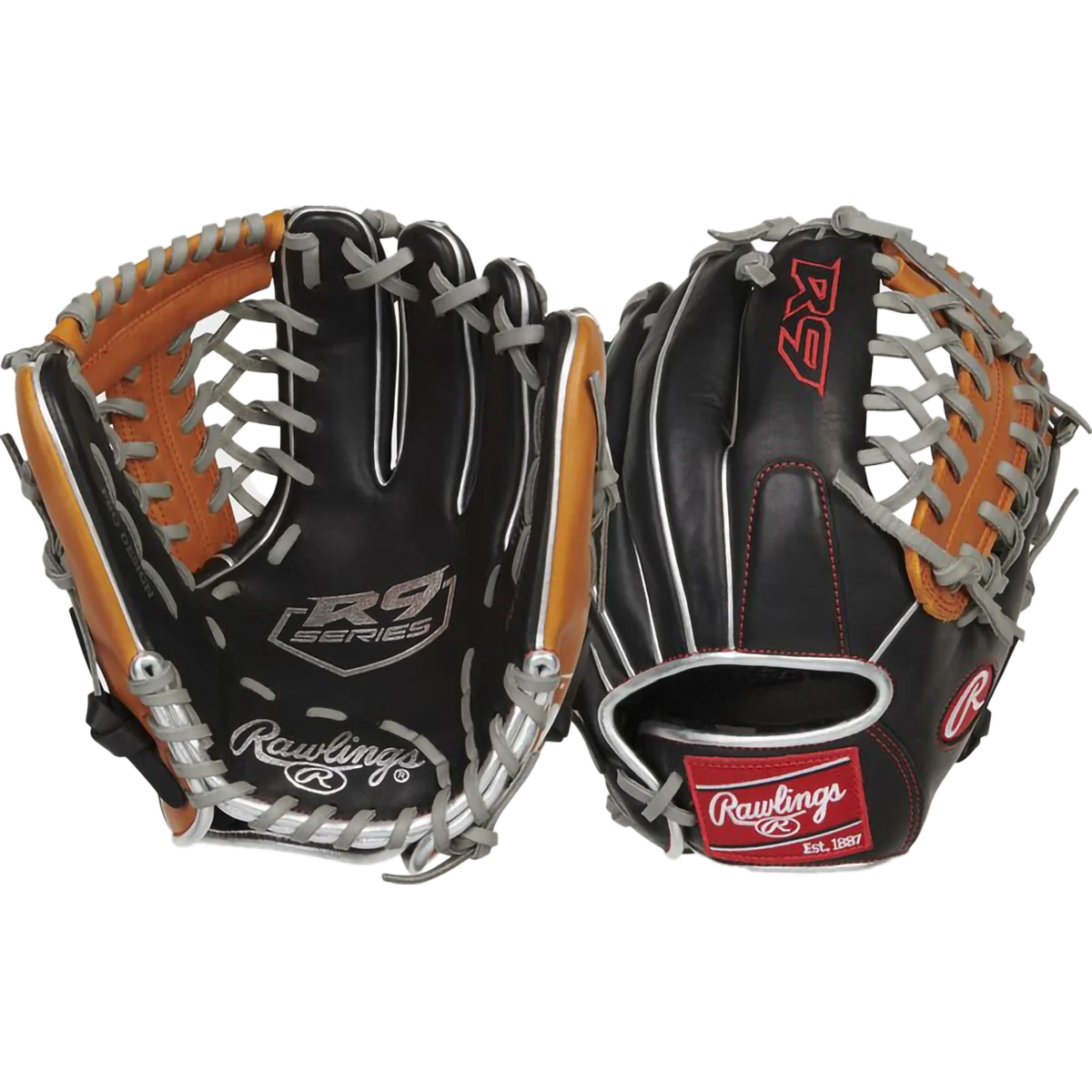 R9 Contour Infield/Pitcher's - 11.5" Trap-Eze Web Left Hand Throw - Image 4