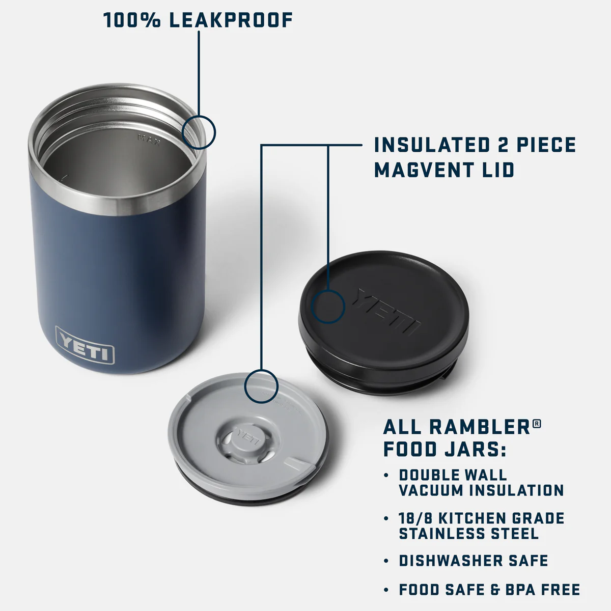 Rambler 16 oz Food Jar - Image 13