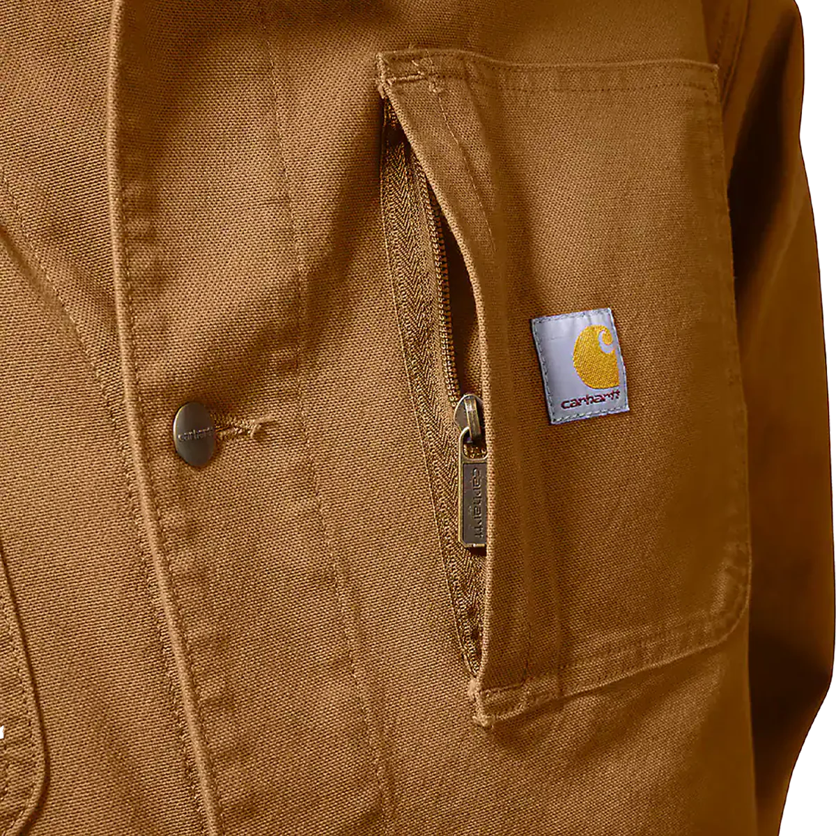Men's Rugged Flex Duck Loose Fit Chore Coat - Image 3