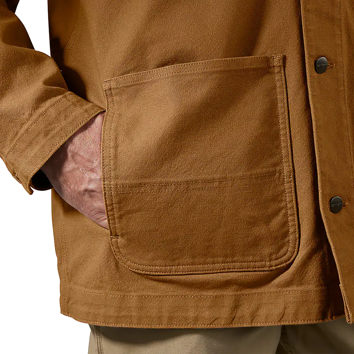 Men's Rugged Flex Duck Loose Fit Chore Coat - Image 5
