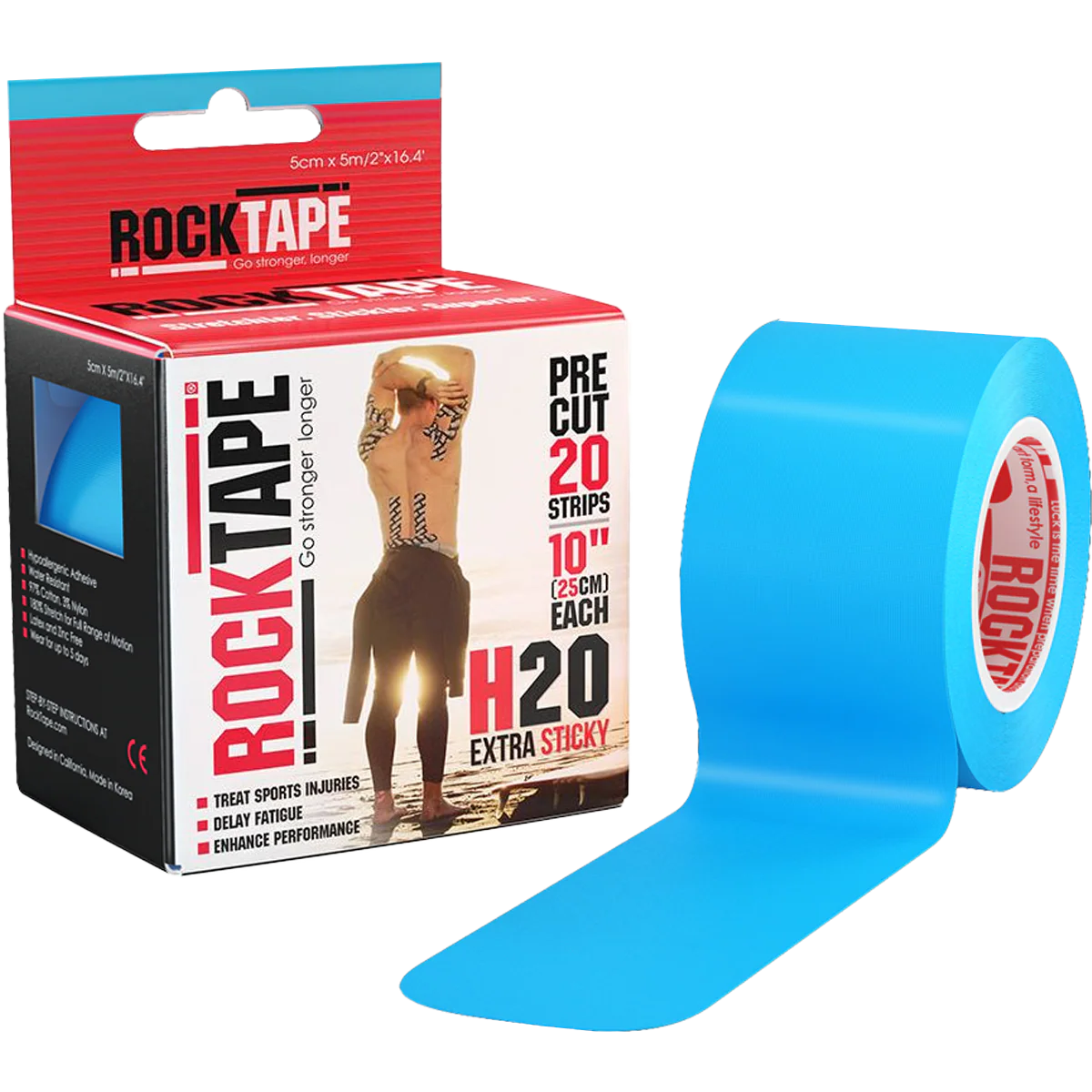 RockTape Go PreCut Extra Sticky - Image 3