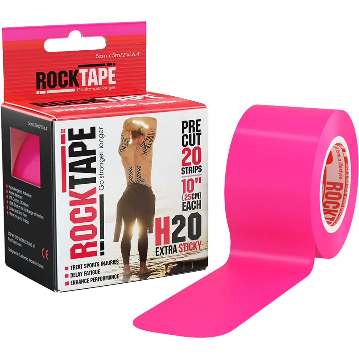 RockTape Go PreCut Extra Sticky - Image 4
