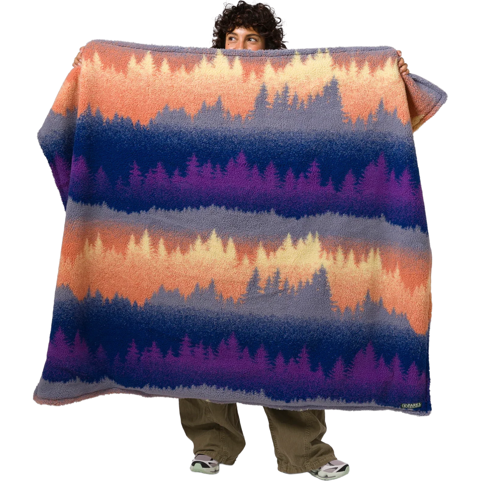 Smoky Mtn. Haze Fleece Throw