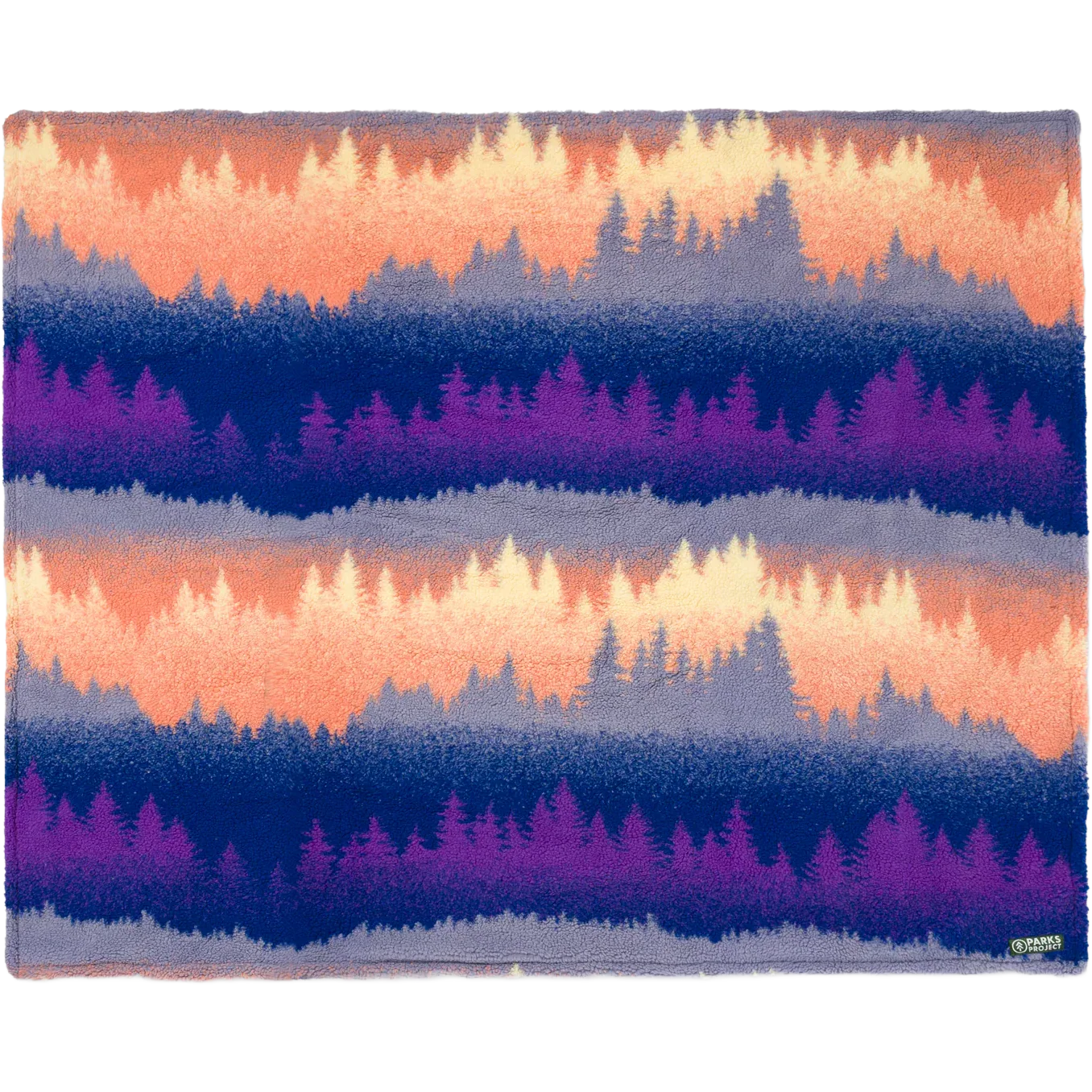 Smoky Mtn. Haze Fleece Throw - Image 2