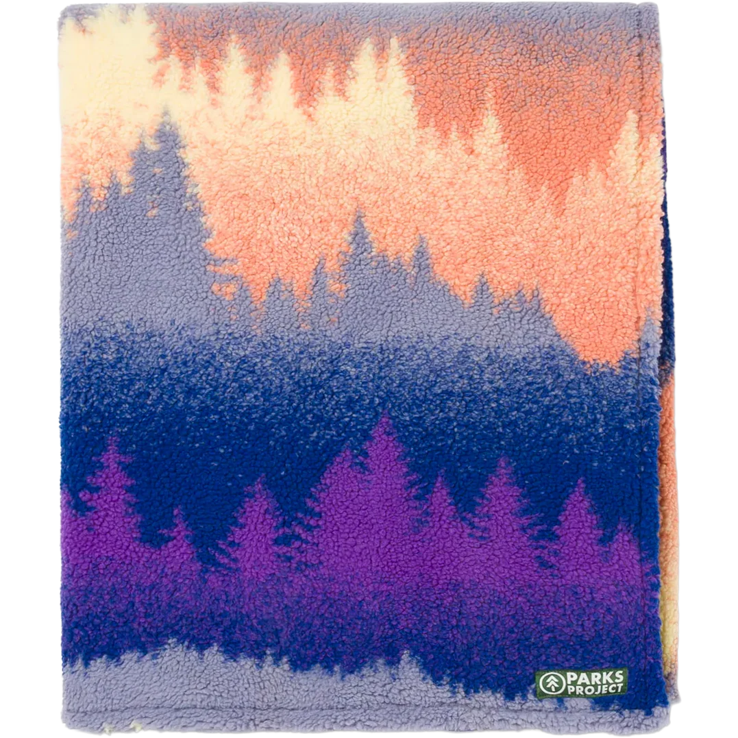 Smoky Mtn. Haze Fleece Throw - Image 4
