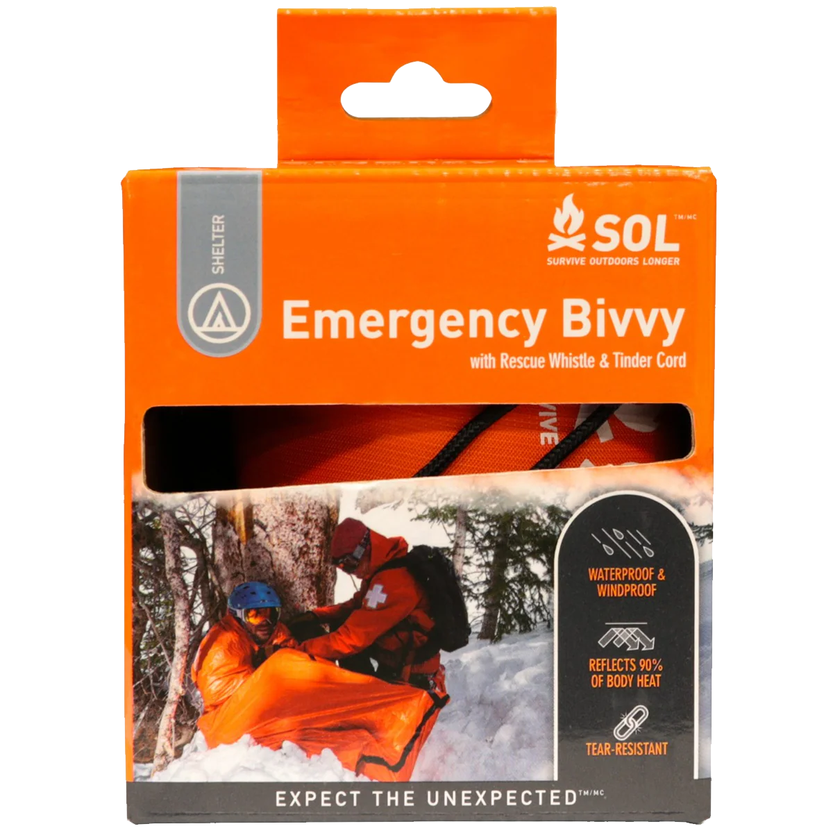 Emergency Bivvy with Rescue Whistle
