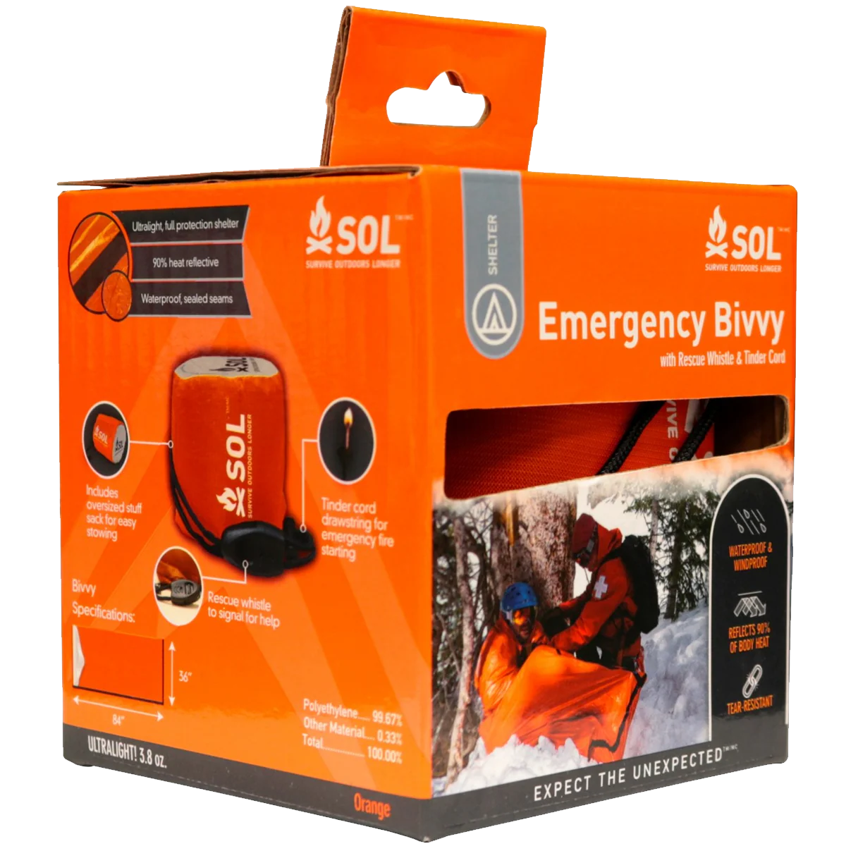 Emergency Bivvy with Rescue Whistle - Image 2