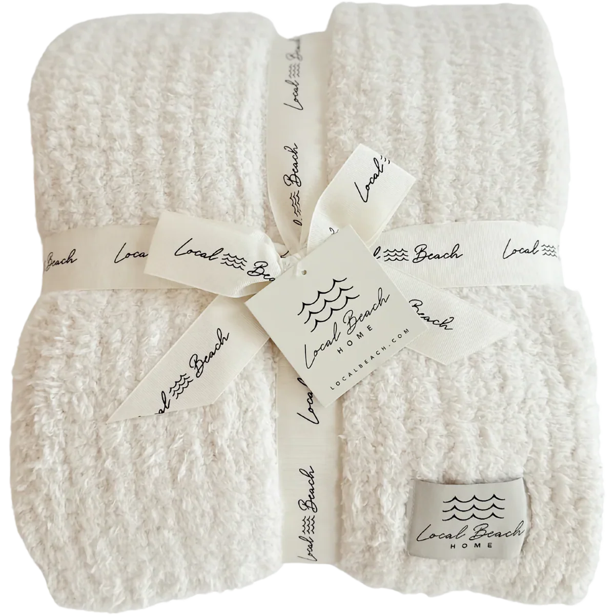 Solid Ribbed Luxe Home Blanket - Image 3