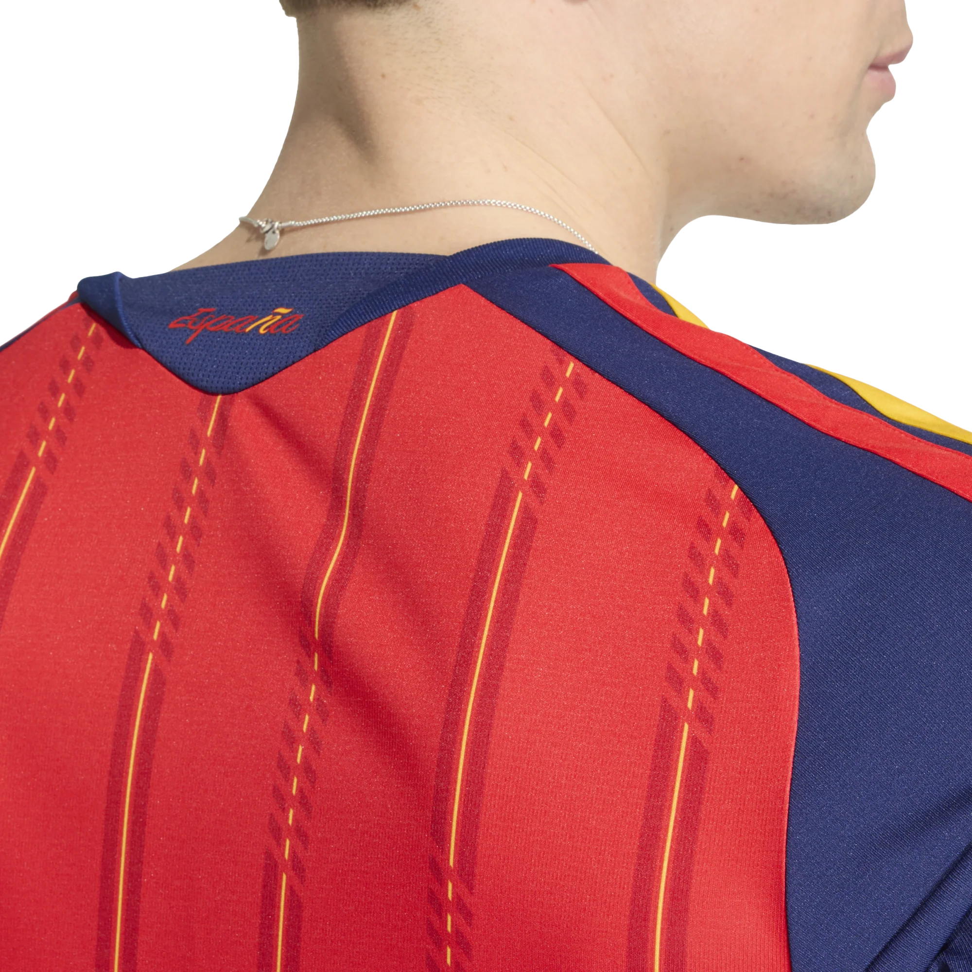Men's Spain Home Replica Jersey - Image 5