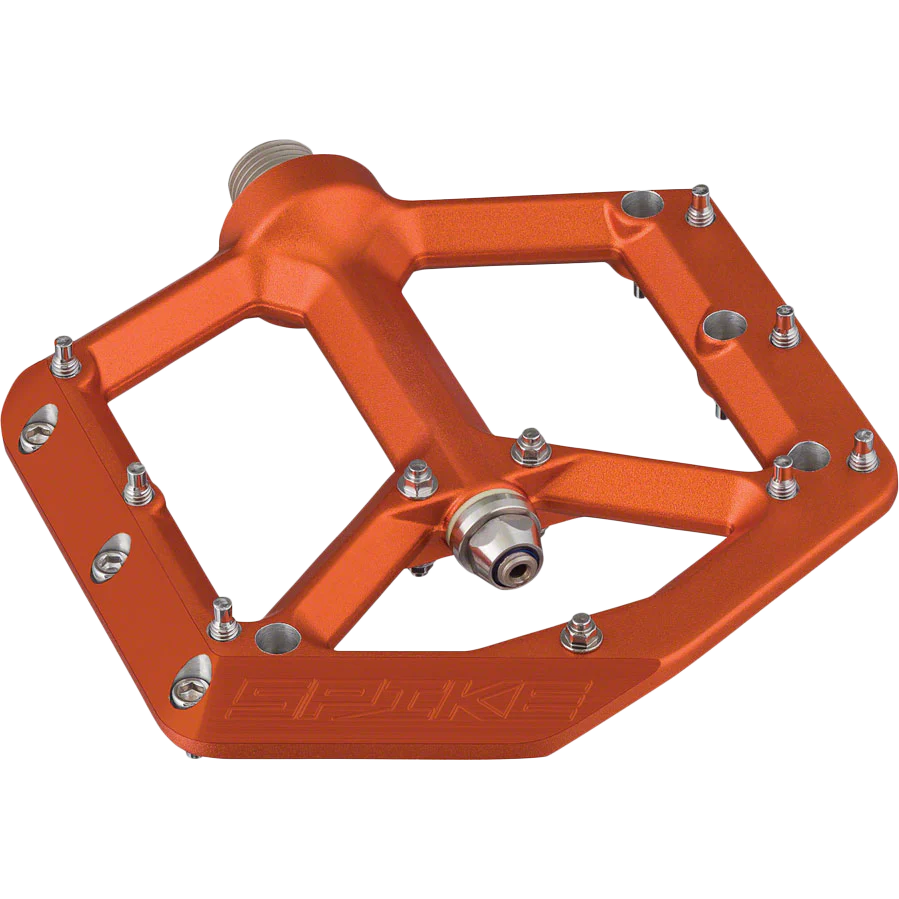 Spike Pedal Pltfrm Alm 9/16" - Orange - Image 2