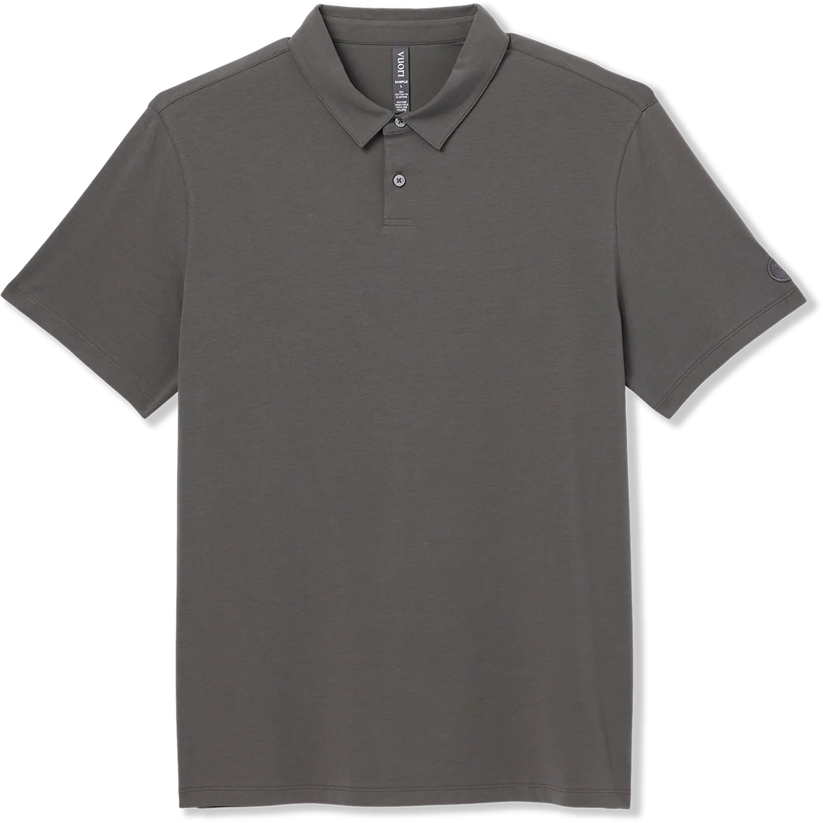 Men's Short Sleeve Feather Polo