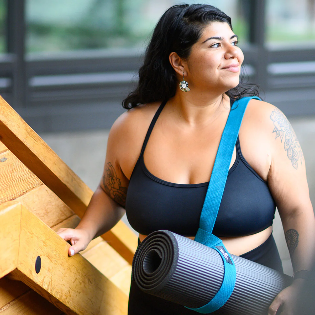 Strap Sling Yoga Mat Carrier - Image 4