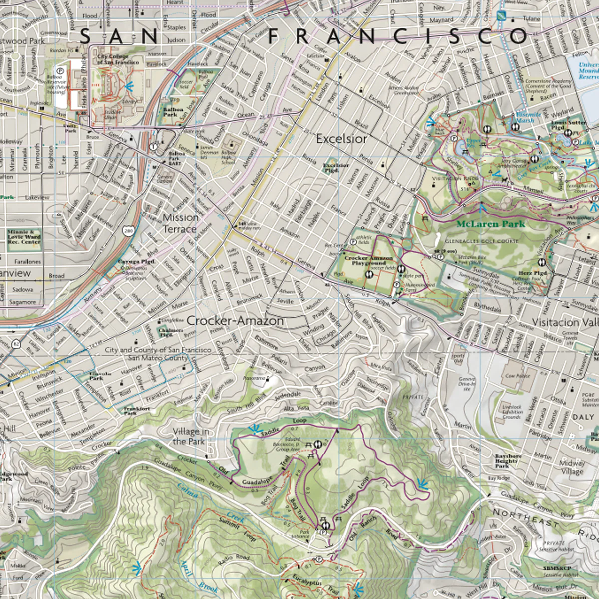 The Walkers Map of San Francisco - Image 3