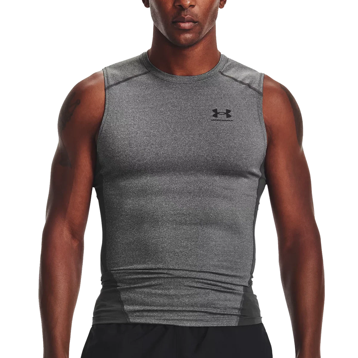Men's HeatGear Armour Sleeveless - Image 3