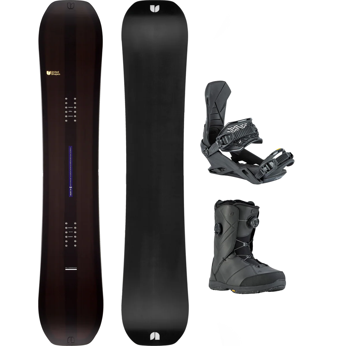 United Shapes Object Demo Snowboard Package